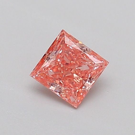 Loose Diamond - PRINCESS 0.32ct Fancy Vivid Pink VS1