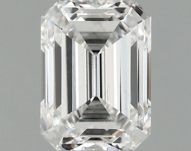 Loose Diamond - EMERALD 1.08ct E VS2: Loose Diamond - EMERALD 1.08ct E VS2 Source: This is a real non-mined Diamond that has been grown in a lab Shape: EMERALD Carats: 1.08 Color: E Clarity: VS2 Certification: IGI Video: