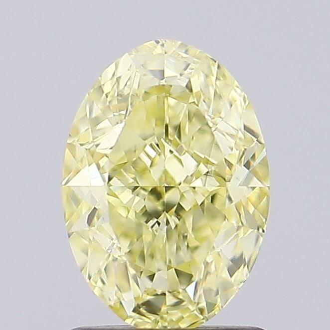 Loose Diamond - OVAL 1.03ct Fancy Intense Yellow VS1: Loose Diamond - OVAL 1.03ct Fancy Intense Yellow VS1 Source: This is a real non-mined Diamond that has been grown in a lab Shape: OVAL Carats: 1.03 Color: Fancy Intense Yellow Certification: IGI Video