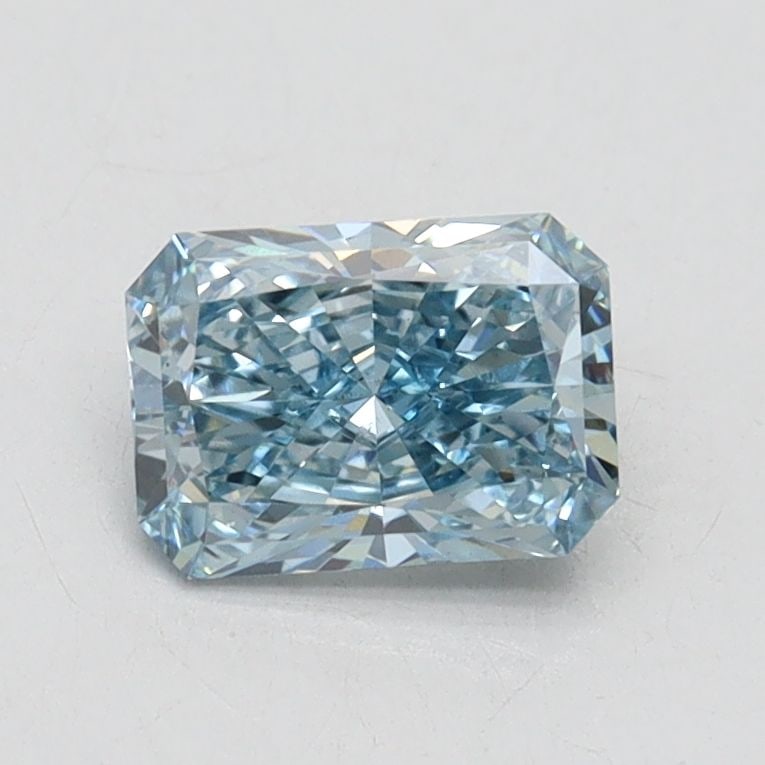 Loose Diamond - RADIANT 0.83ct Fancy Vivid Blue VS2