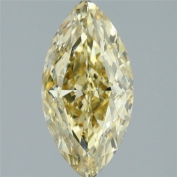 Loose Diamond - MARQUISE 2.02ct Fancy Intense Yellow VS1