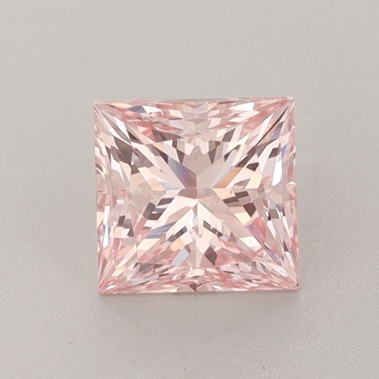 Loose Diamond - PRINCESS 1.12ct Fancy Intense Pink VS2