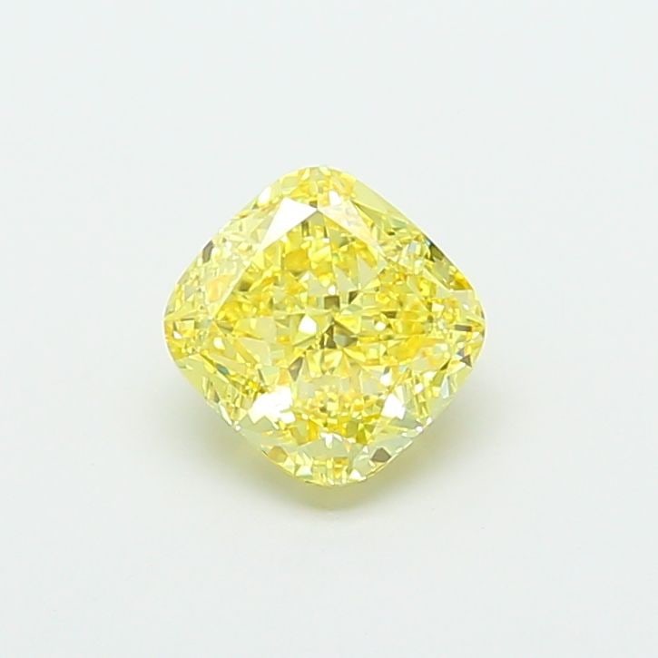 Loose Diamond - CUSHION MODIFIED 2.55ct Fancy Intense Yellow VS1