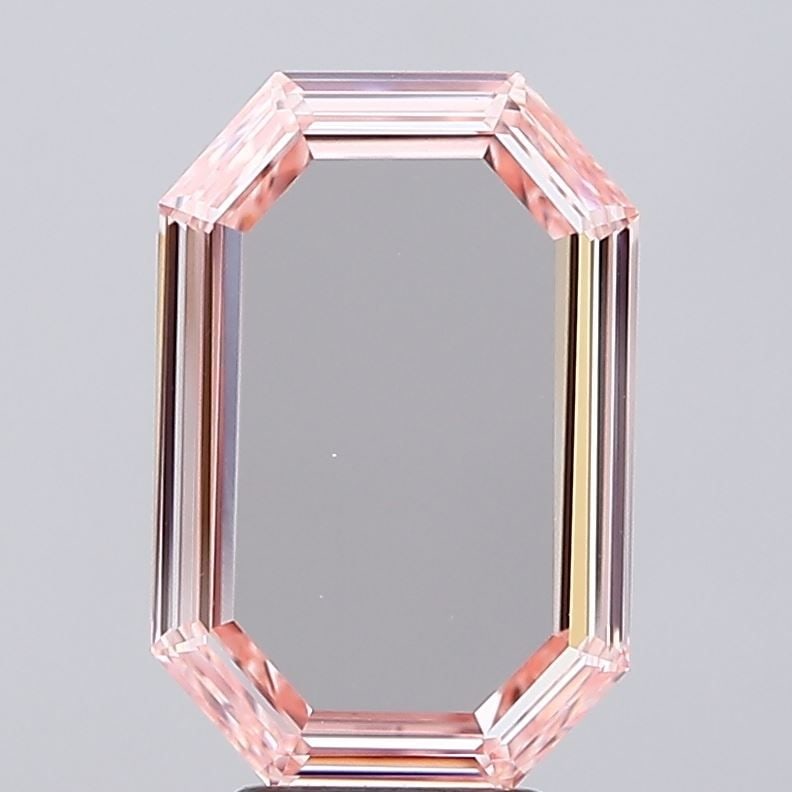 Loose Diamond - EMERALD 3.24ct Fancy Pink VVS2