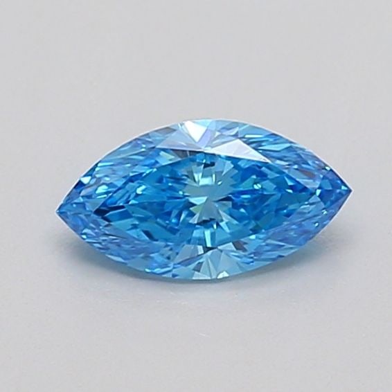 Loose Diamond - MARQUISE 0.41ct Fancy Vivid Blue VS1: Loose Diamond - MARQUISE 0.41ct Fancy Vivid Blue VS1 Source: This is a real non-mined Diamond that has been grown in a lab Shape: MARQUISE Carats: 0.41 Color: Fancy Vivid Blue Certification: IGI Video