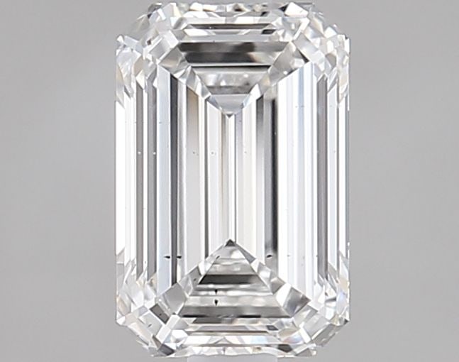 Loose Diamond - EMERALD 1.55ct E VS2: Loose Diamond - EMERALD 1.55ct E VS2 Source: This is a real non-mined Diamond that has been grown in a lab Shape: EMERALD Carats: 1.55 Color: E Clarity: VS2 Certification: IGI Video: