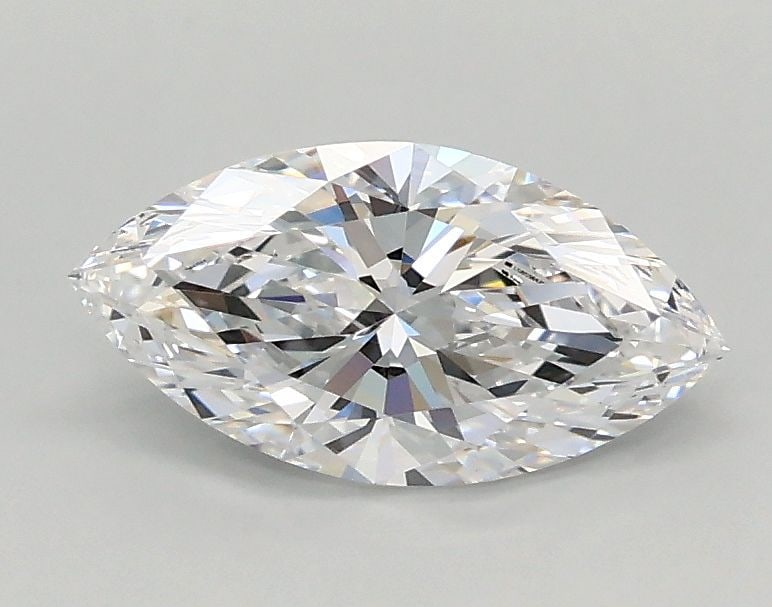 Loose Diamond - MARQUISE 0.81ct D IF: Loose Diamond - MARQUISE 0.81ct D IF Source: This is a real non-mined Diamond that has been grown in a lab Shape: MARQUISE Carats: 0.81 Color: D Clarity: IF Certification: IGI Video: