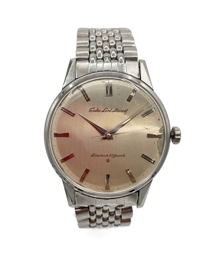Seiko Lord Marvel Manual Wind Stainless Steel Men's Wristwatch (1 of 9)