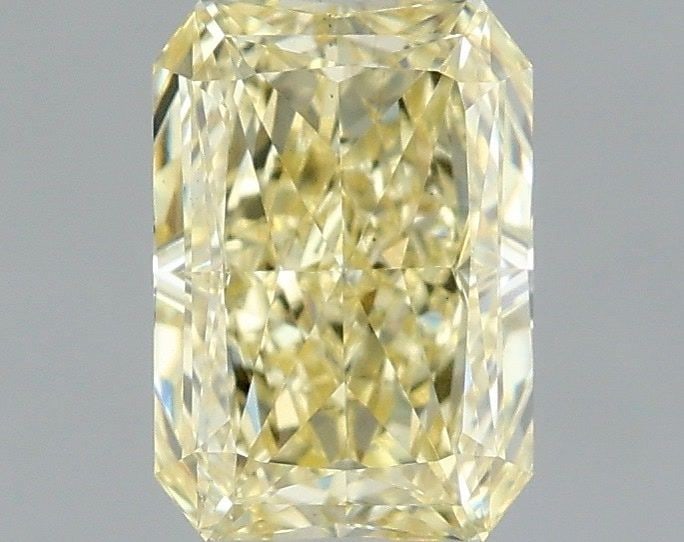 Loose Diamond - RADIANT 1.01ct Fancy Yellow VS2: Loose Diamond - RADIANT 1.01ct Fancy Yellow VS2 Source: This is a real non-mined Diamond that has been grown in a lab Shape: RADIANT Carats: 1.01 Color: Fancy Yellow Certification: IGI Video: