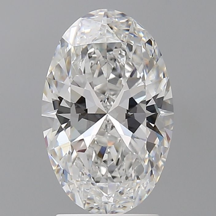 Loose Diamond - OVAL 2.6ct E VVS2: Loose Diamond - OVAL 2.6ct E VVS2 Source: This is a real non-mined Diamond that has been grown in a lab Shape: OVAL Carats: 2.6 Color: E Clarity: VVS2 Certification: IGI Video: