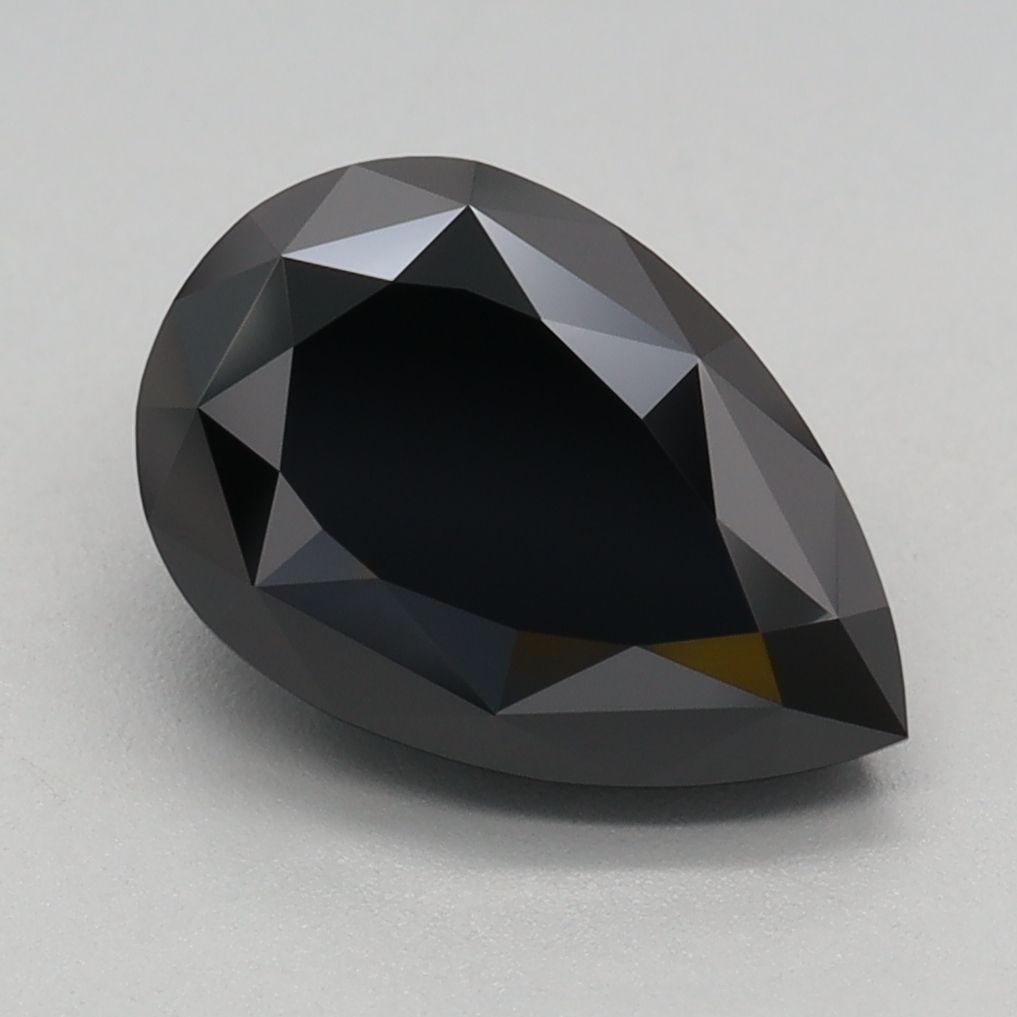 Loose Diamond - PEAR 2.41ct Fancy Black: Loose Diamond - PEAR 2.41ct Fancy Black Source: This is a real non-mined Diamond that has been grown in a lab Shape: PEAR Carats: 2.41 Color: Fancy Black Certification: IGI Video: Video Link The