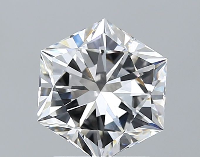 Loose Diamond - HEXAGONAL 2.01ct E VVS2: Loose Diamond - HEXAGONAL 2.01ct E VVS2 Source: This is a real non-mined Diamond that has been grown in a lab Shape: HEXAGONAL Carats: 2.01 Color: E Clarity: VVS2 Certification: IGI Video: