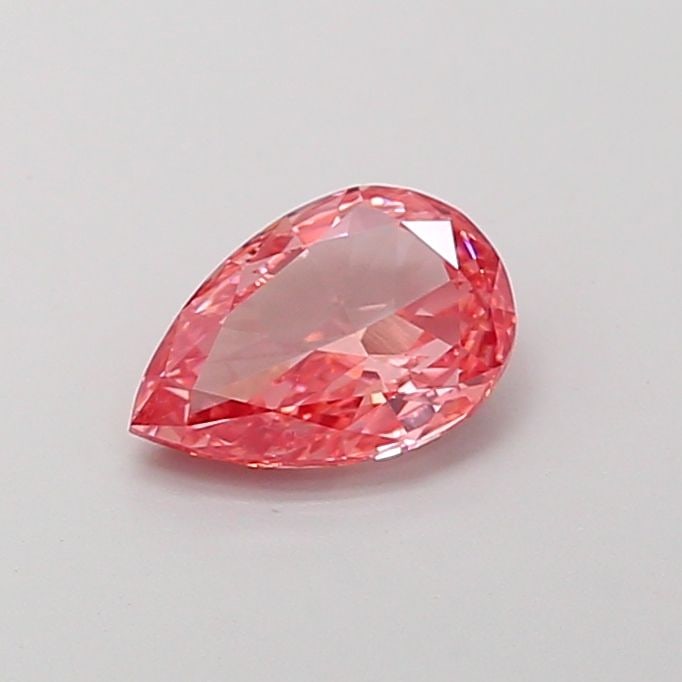 Loose Diamond - PEAR 0.81ct Fancy Vivid Pink VS1: Loose Diamond - PEAR 0.81ct Fancy Vivid Pink VS1 Source: This is a real non-mined Diamond that has been grown in a lab Shape: PEAR Carats: 0.81 Color: Fancy Vivid Pink Certification: NONE Video: