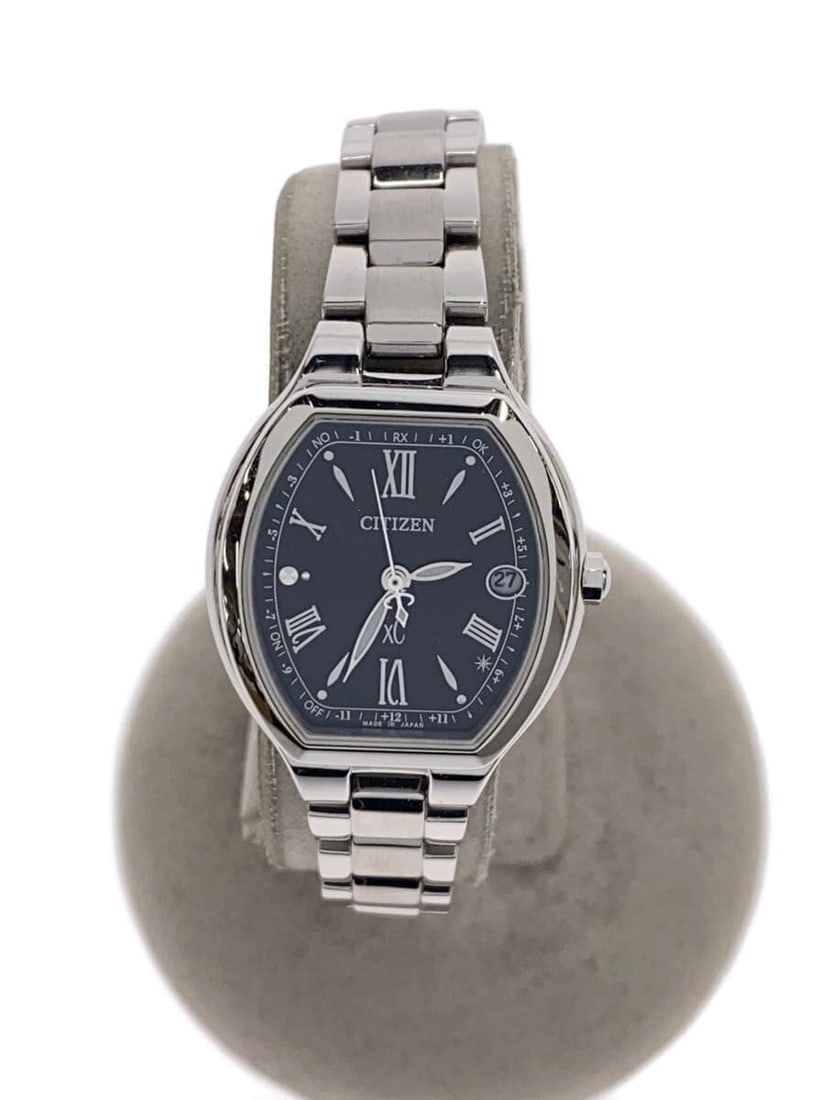 Citizen XC Happy Flight Black Stainless Steel Ladies Wristwatch: Citizen XC Happy Flight Black Stainless Steel Ladies Wristwatch This CITIZEN XC Basic Collection Happy Flight H060-A1C4W02 women's wristwatch features a sleek black design with a stainless steel case 