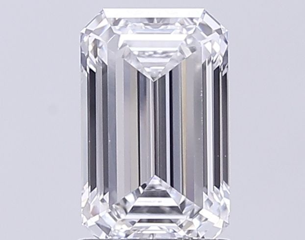 Loose Diamond - EMERALD 1.89ct D VS1: Loose Diamond - EMERALD 1.89ct D VS1 Source: This is a real non-mined Diamond that has been grown in a lab Shape: EMERALD Carats: 1.89 Color: D Clarity: VS1 Certification: IGI Video: