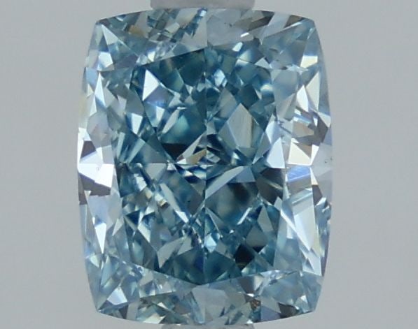 Loose Diamond - CUSHION MODIFIED 1.51ct Fancy Vivid Blue VS1: Loose Diamond - CUSHION MODIFIED 1.51ct Fancy Vivid Blue VS1 Source: This is a real non-mined Diamond that has been grown in a lab Shape: CUSHION MODIFIED Carats: 1.51 Color: Fancy Vivid Blue