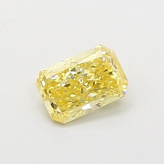Loose Diamond - RADIANT 0.41ct Fancy Vivid Yellow VS1: Loose Diamond - RADIANT 0.41ct Fancy Vivid Yellow VS1 Source: This is a real non-mined Diamond that has been grown in a lab Shape: RADIANT Carats: 0.41 Color: Fancy Vivid Yellow Certification: NONE Vi