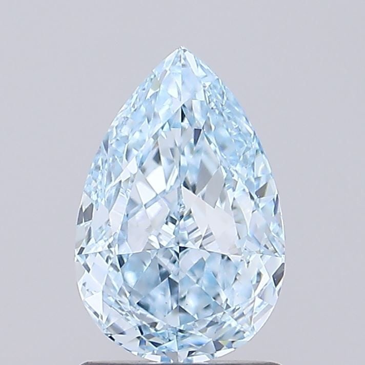 Loose Diamond - PEAR 1.57ct Fancy Intense Blue VS1: Loose Diamond - PEAR 1.57ct Fancy Intense Blue VS1 Source: This is a real non-mined Diamond that has been grown in a lab Shape: PEAR Carats: 1.57 Color: Fancy Intense Blue Certification: IGI Video: