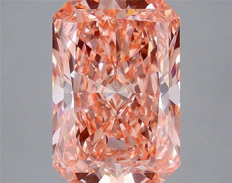Loose Diamond - RADIANT 6.0ct Fancy Vivid Pink VS1: Loose Diamond - RADIANT 6.0ct Fancy Vivid Pink VS1 Source: This is a real non-mined Diamond that has been grown in a lab Shape: RADIANT Carats: 6.0 Color: Fancy Vivid Pink Certification: IGI Video: