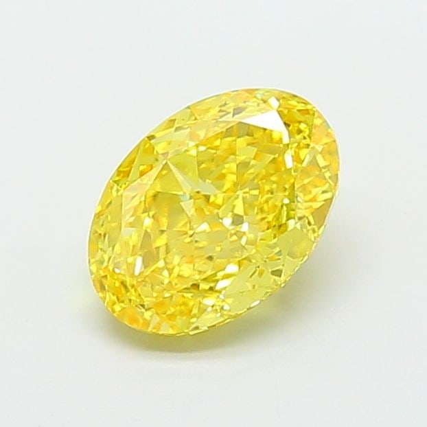Loose Diamond - OVAL 3.1ct Fancy Vivid Yellow VS1: Loose Diamond - OVAL 3.1ct Fancy Vivid Yellow VS1 Source: This is a real non-mined Diamond that has been grown in a lab Shape: OVAL Carats: 3.1 Color: Fancy Vivid Yellow Certification: IGI Video: