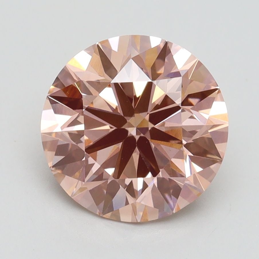 Loose Diamond - ROUND 2.5ct Fancy Intense Pink VS1: Loose Diamond - ROUND 2.5ct Fancy Intense Pink VS1 Source: This is a real non-mined Diamond that has been grown in a lab Shape: ROUND Carats: 2.5 Color: Fancy Intense Pink Certification: IGI Video:
