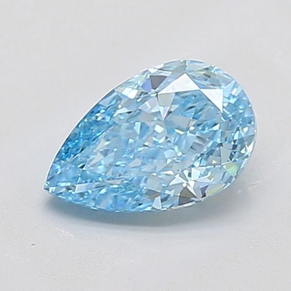 Loose Diamond - PEAR 1.08ct Fancy Vivid Blue VS1: Loose Diamond - PEAR 1.08ct Fancy Vivid Blue VS1 Source: This is a real non-mined Diamond that has been grown in a lab Shape: PEAR Carats: 1.08 Color: Fancy Vivid Blue Certification: IGI The Diamond D