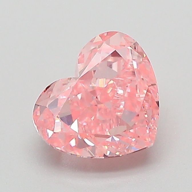 Loose Diamond - HEART 1.21ct Fancy Vivid Pink VVS2: Loose Diamond - HEART 1.21ct Fancy Vivid Pink VVS2 Source: This is a real non-mined Diamond that has been grown in a lab Shape: HEART Carats: 1.21 Color: Fancy Vivid Pink Certification: IGI Video: