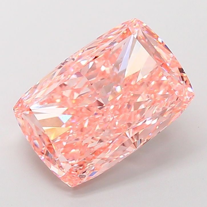 Loose Diamond - CUSHION MODIFIED 9.0ct Fancy Vivid Pink VS1: Loose Diamond - CUSHION MODIFIED 9.0ct Fancy Vivid Pink VS1 Source: This is a real non-mined Diamond that has been grown in a lab Shape: CUSHION MODIFIED Carats: 9.0 Color: Fancy Vivid Pink Certificat