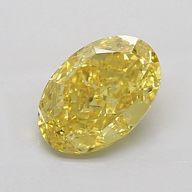 Loose Diamond - OVAL 2.17ct Fancy Intense Yellow VVS2: Loose Diamond - OVAL 2.17ct Fancy Intense Yellow VVS2 Source: This is a real non-mined Diamond that has been grown in a lab Shape: OVAL Carats: 2.17 Color: Fancy Intense Yellow Certification: IGI Vide