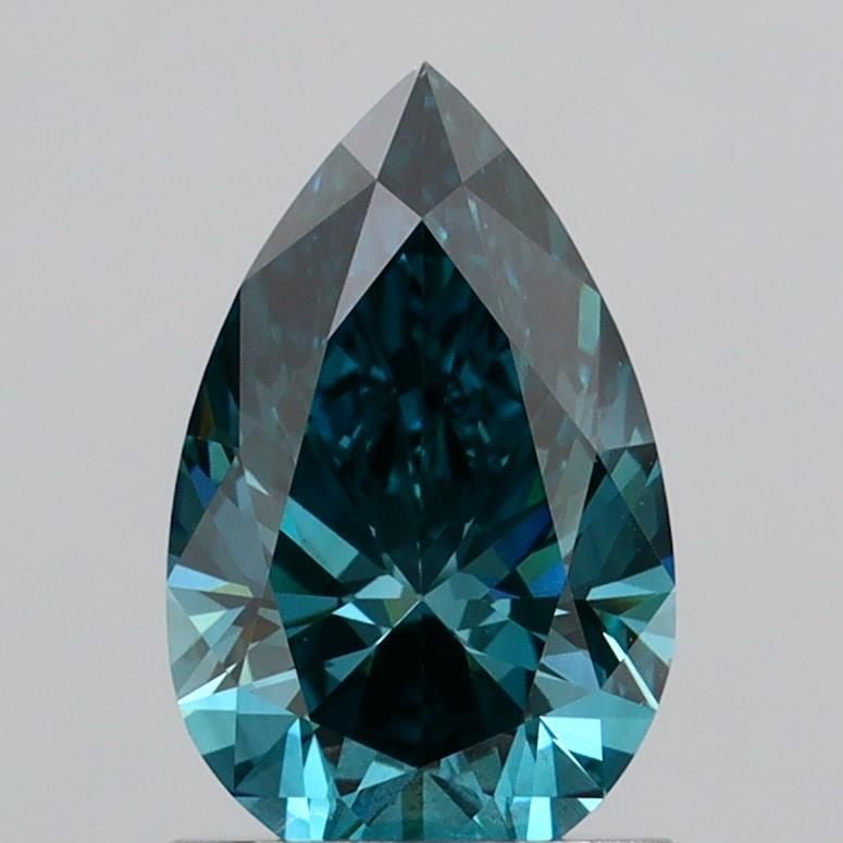 Loose Diamond - PEAR 1.27ct Fancy Vivid Blue VS1: Loose Diamond - PEAR 1.27ct Fancy Vivid Blue VS1 Source: This is a real non-mined Diamond that has been grown in a lab Shape: PEAR Carats: 1.27 Color: Fancy Vivid Blue Certification: IGI Video: