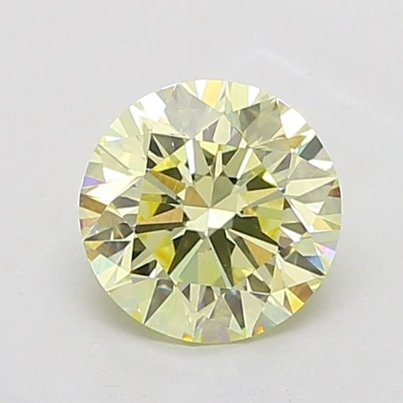 Ideal Loose Diamond - ROUND 2.21ct Fancy Yellow VVS2: Ideal Loose Diamond - ROUND 2.21ct Fancy Yellow VVS2 Source: This is a real non-mined Diamond that has been grown in a lab Shape: ROUND Carats: 2.21 Color: Fancy Yellow Certification: IGI Video: