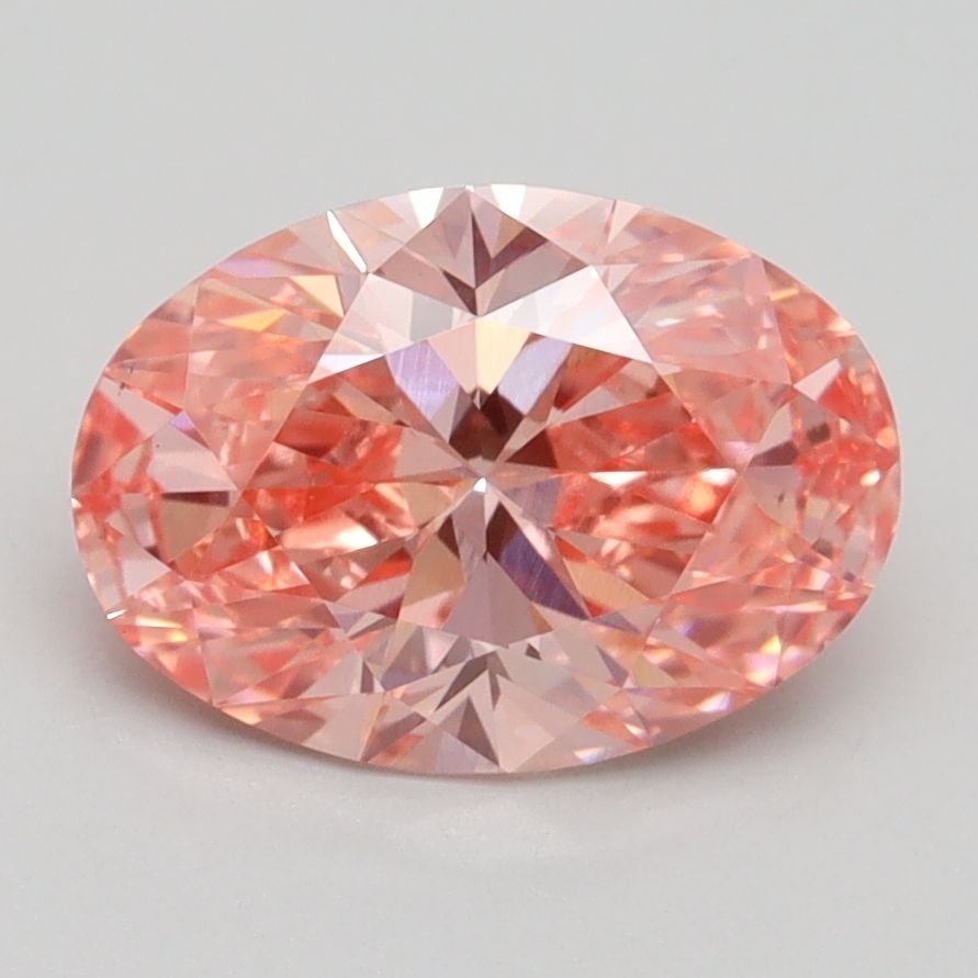 Loose Diamond - OVAL 2.04ct Fancy Vivid Pink VS1: Loose Diamond - OVAL 2.04ct Fancy Vivid Pink VS1 Source: This is a real non-mined Diamond that has been grown in a lab Shape: OVAL Carats: 2.04 Color: Fancy Vivid Pink Certification: IGI Video: