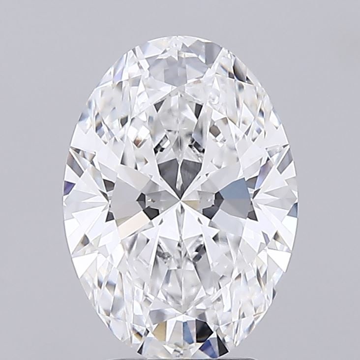 Loose Diamond - OVAL 3.07ct E VVS2: Loose Diamond - OVAL 3.07ct E VVS2 Source: This is a real non-mined Diamond that has been grown in a lab Shape: OVAL Carats: 3.07 Color: E Clarity: VVS2 Certification: GCAL Video: