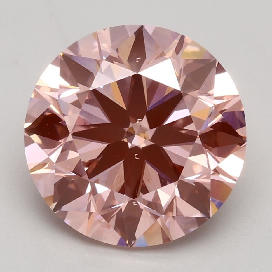 Loose Diamond - ROUND 3.0ct Fancy Intense Pink VS2: Loose Diamond - ROUND 3.0ct Fancy Intense Pink VS2 Source: This is a real non-mined Diamond that has been grown in a lab Shape: ROUND Carats: 3.0 Color: Fancy Intense Pink Certification: IGI Video: