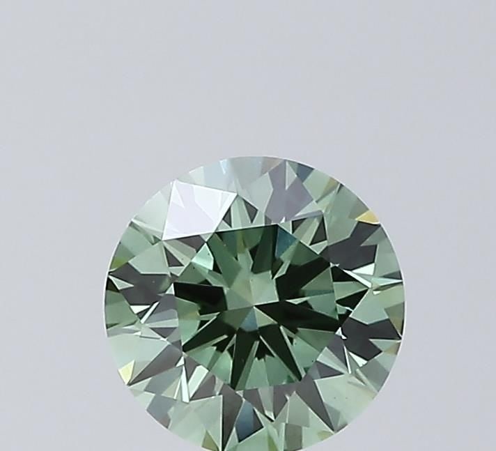 Ideal Loose Diamond - ROUND 1.02ct Fancy Vivid Green VS1: Ideal Loose Diamond - ROUND 1.02ct Fancy Vivid Green VS1 Source: This is a real non-mined Diamond that has been grown in a lab Shape: ROUND Carats: 1.02 Color: Fancy Vivid Green Certification: IGI Vid