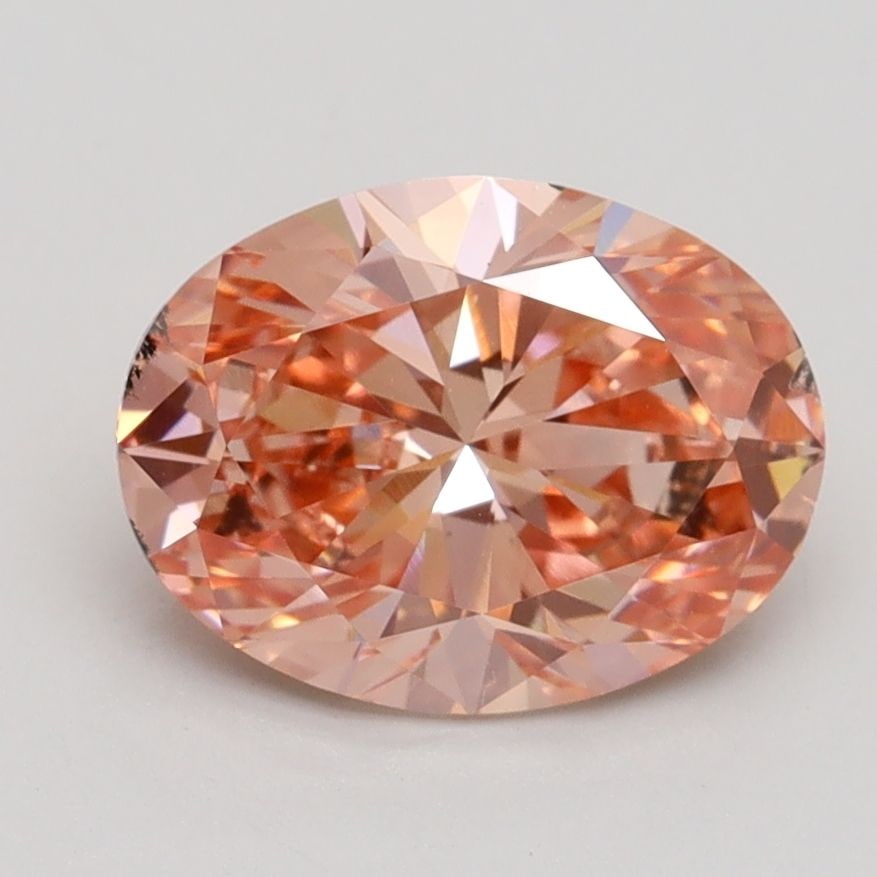 Loose Diamond - OVAL 2.0ct Fancy Intense Pink SI1: Loose Diamond - OVAL 2.0ct Fancy Intense Pink SI1 Source: This is a real non-mined Diamond that has been grown in a lab Shape: OVAL Carats: 2.0 Color: Fancy Intense Pink Certification: IGI Video: