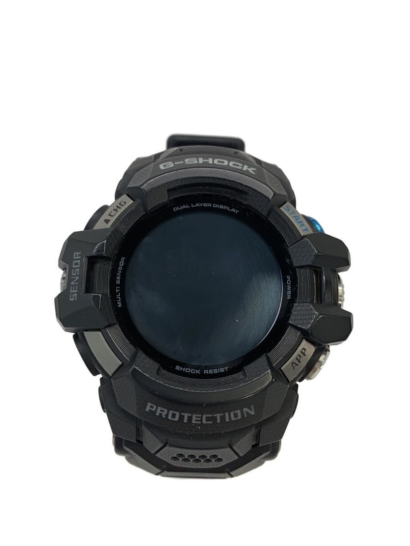 Casio G Shock GSW H1000 1JR Black Rubber Wristwatch: Casio G Shock GSW H1000 1JR Black Rubber Wristwatch This CASIO G-SHOCK Quartz GSW-H1000-1JR men's wristwatch features a durable black rubber construction and a robust design. Made in Japan, it is pre-