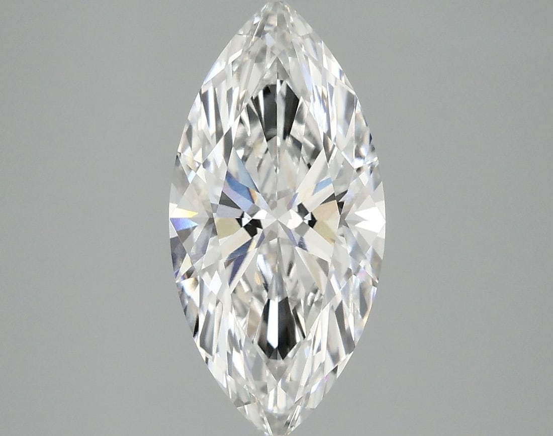 Loose Diamond - MARQUISE 2.45ct E VVS2: Loose Diamond - MARQUISE 2.45ct E VVS2 Source: This is a real non-mined Diamond that has been grown in a lab Shape: MARQUISE Carats: 2.45 Color: E Clarity: VVS2 Certification: IGI Video: