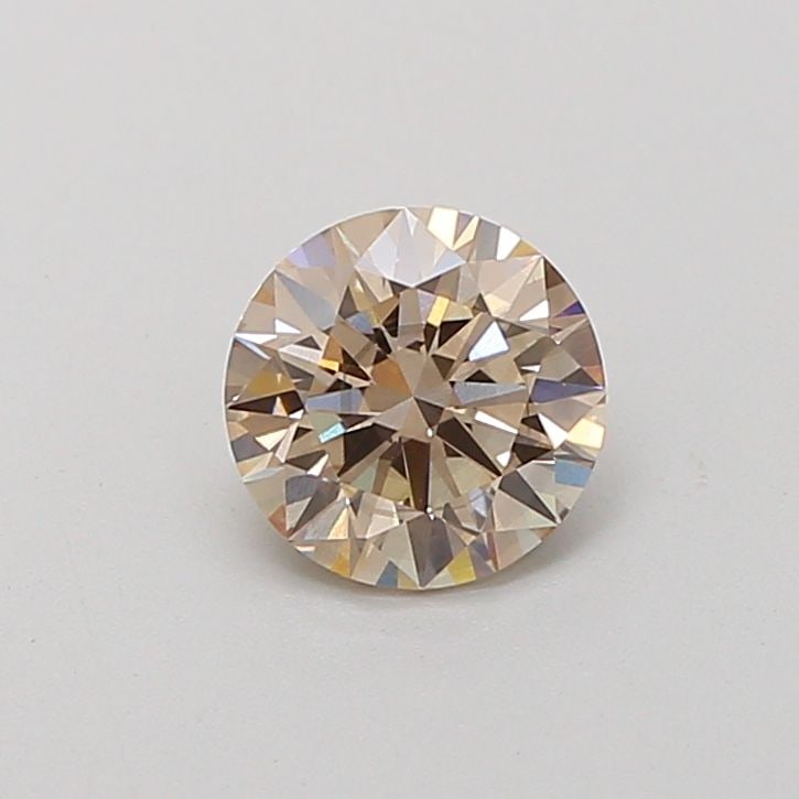 Ideal Loose Diamond - ROUND 1.07ct Fancy Light Brown VS2: Ideal Loose Diamond - ROUND 1.07ct Fancy Light Brown VS2 Source: This is a real non-mined Diamond that has been grown in a lab Shape: ROUND Carats: 1.07 Color: Fancy Light Brown Certification: IGI Vid