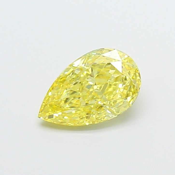 Loose Diamond - PEAR 1.06ct Fancy Vivid Yellow VS1: Loose Diamond - PEAR 1.06ct Fancy Vivid Yellow VS1 Source: This is a real non-mined Diamond that has been grown in a lab Shape: PEAR Carats: 1.06 Color: Fancy Vivid Yellow Certification: IGI Video: