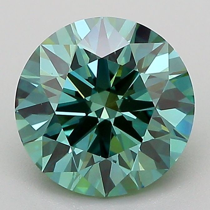 Ideal Loose Diamond - ROUND 1.99ct Fancy Vivid Green VS1: Ideal Loose Diamond - ROUND 1.99ct Fancy Vivid Green VS1 Source: This is a real non-mined Diamond that has been grown in a lab Shape: ROUND Carats: 1.99 Color: Fancy Vivid Green Certification: IGI