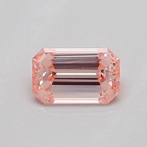Loose Diamond - EMERALD 0.21ct Fancy Intense Pink VS2: Loose Diamond - EMERALD 0.21ct Fancy Intense Pink VS2 Source: This is a real non-mined Diamond that has been grown in a lab Shape: EMERALD Carats: 0.21 Color: Fancy Intense Pink Certification: IGI