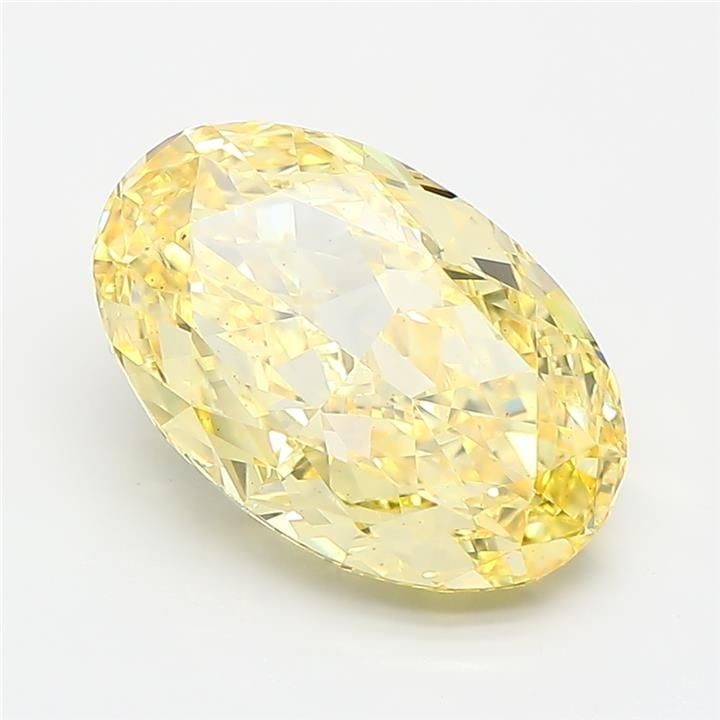 Loose Diamond - OVAL 4.01ct Fancy Intense Yellow VS2: Loose Diamond - OVAL 4.01ct Fancy Intense Yellow VS2 Source: This is a real non-mined Diamond that has been grown in a lab Shape: OVAL Carats: 4.01 Color: Fancy Intense Yellow Certification: IGI Video