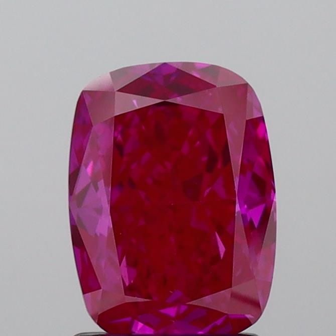 Loose Diamond - CUSHION MODIFIED 1.4ct Fancy Vivid Pink VS1: Loose Diamond - CUSHION MODIFIED 1.4ct Fancy Vivid Pink VS1 Source: This is a real non-mined Diamond that has been grown in a lab Shape: CUSHION MODIFIED Carats: 1.4 Color: Fancy Vivid Pink