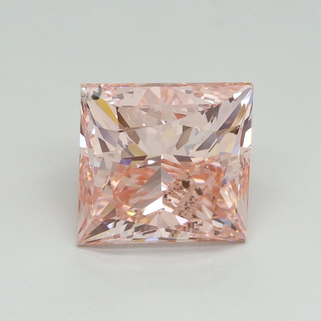 Loose Diamond - PRINCESS 5.05ct Fancy Intense Pink SI1: Loose Diamond - PRINCESS 5.05ct Fancy Intense Pink SI1 Source: This is a real non-mined Diamond that has been grown in a lab Shape: PRINCESS Carats: 5.05 Color: Fancy Intense Pink Certification: IGI V