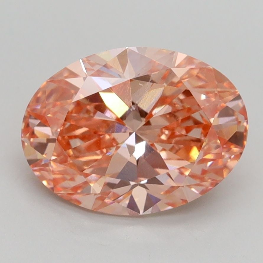 Loose Diamond - OVAL 2.3ct Fancy Intense Pink VS2: Loose Diamond - OVAL 2.3ct Fancy Intense Pink VS2 Source: This is a real non-mined Diamond that has been grown in a lab Shape: OVAL Carats: 2.3 Color: Fancy Intense Pink Certification: IGI Video: