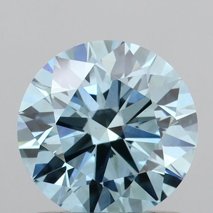 Ideal Loose Diamond - ROUND 1.0ct Fancy Vivid Blue VS1: Ideal Loose Diamond - ROUND 1.0ct Fancy Vivid Blue VS1 Source: This is a real non-mined Diamond that has been grown in a lab Shape: ROUND Carats: 1.0 Color: Fancy Vivid Blue Certification: IGI Video: