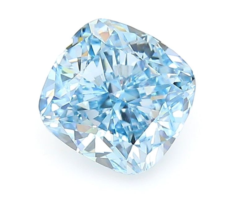 Loose Diamond - CUSHION MODIFIED 1.54ct Fancy Vivid Blue VS1: Loose Diamond - CUSHION MODIFIED 1.54ct Fancy Vivid Blue VS1 Source: This is a real non-mined Diamond that has been grown in a lab Shape: CUSHION MODIFIED Carats: 1.54 Color: Fancy Vivid Blue Certific