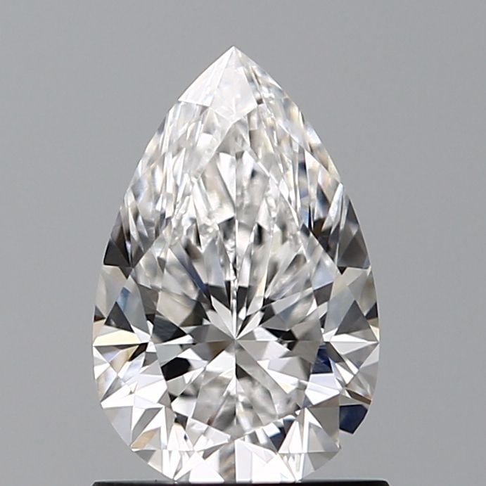 Loose Diamond - PEAR 1.04ct E VVS2: Loose Diamond - PEAR 1.04ct E VVS2 Source: This is a real non-mined Diamond that has been grown in a lab Shape: PEAR Carats: 1.04 Color: E Clarity: VVS2 Certification: IGI Video: Video Link The