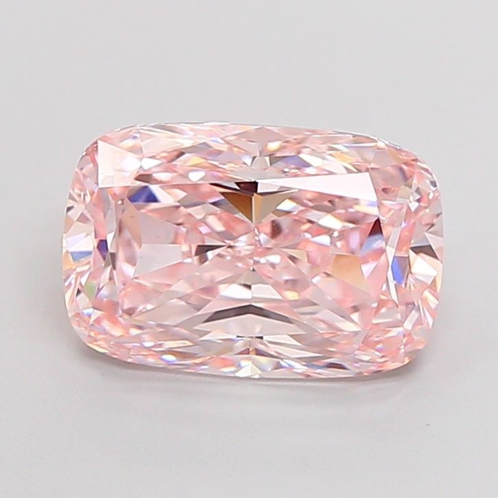 Loose Diamond - CUSHION MODIFIED 3.2ct Fancy Intense Pink VVS2: Loose Diamond - CUSHION MODIFIED 3.2ct Fancy Intense Pink VVS2 Source: This is a real non-mined Diamond that has been grown in a lab Shape: CUSHION MODIFIED Carats: 3.2 Color: Fancy Intense Pink Certi
